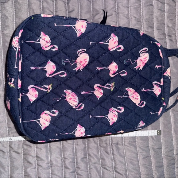 Vera Bradley, Flamingo Print Quilted Women's Lunch Bag - Picture 2 of 5